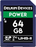 Photos - Memory Card Delkin Devices POWER UHS-II SD 64 GB