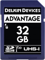 Photos - Memory Card Delkin Devices Advantage UHS-I SD 32 GB