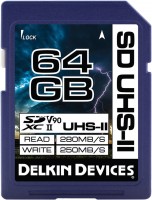 Photos - Memory Card Delkin Devices Cinema SDXC UHS-II 64 GB