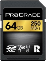 Memory Card ProGrade Digital SDXC UHS-II V60 250R 128 GB