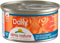 Photos - Cat Food Almo Nature Adult DailyMenu Mousse Ocean Fish  24 pcs