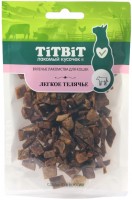 Photos - Cat Food TiTBiT Dried Delicacies Lung Veal 0.02 kg 