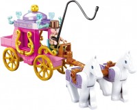 Photos - Construction Toy Sluban Carriage with 2 Horses M38-B0872 
