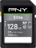 Photos - Memory Card PNY Elite SD Class 10 U1 V10 128 GB