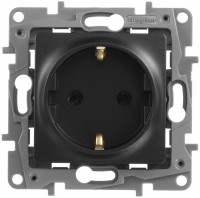 Photos - Socket Legrand Etika 672621 graphite