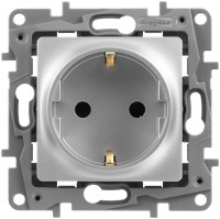 Photos - Socket Legrand Etika 672422 silver