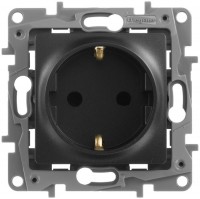 Photos - Socket Legrand Etika 672622 graphite