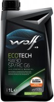 Photos - Engine Oil WOLF Ecotech 5W-30 SP/RC G6 1 L