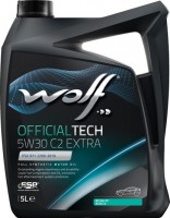Photos - Engine Oil WOLF Officialtech 5W-30 C2 Extra 5 L