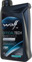 Photos - Engine Oil WOLF Officialtech 5W-30 C2/C3 1 L