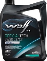 Photos - Engine Oil WOLF Officialtech 5W-30 C2/C3 5 L