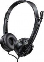 Photos - Headphones Rapoo Wired Stereo Headset H100 