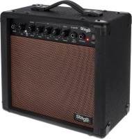 Photos - Guitar Amp / Cab Stagg 15 AA DR 