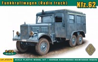 Photos - Model Building Kit Ace Funkkraftwagen Radio Truck Kfz.62 (1:72) 