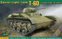 Photos - Model Building Kit Ace Soviet Light Tank T-60 (1:72) 