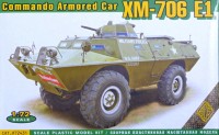 Photos - Model Building Kit Ace Commando Armored Car XM-706 E1 (1:72) 