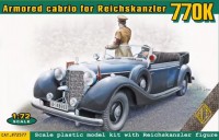 Photos - Model Building Kit Ace Armored Cabrio for Reichskanzler 770K (1:72) 