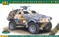 Photos - Model Building Kit Ace VBL French Light Armored Vehicle 7.62 MG (1:72) 