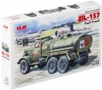 Photos - Model Building Kit ICM ZiL-157 Fuel Bowser (1:72) 