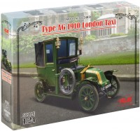 Photos - Model Building Kit ICM Type AG 1910 London Taxi (1:24) 