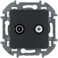 Photos - Socket Legrand Inspiria 673883 graphite