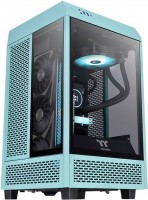 Photos - Computer Case Thermaltake The Tower 100 Mini turquoise