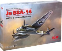 Photos - Model Building Kit ICM Ju 88A-14 (1:48) 