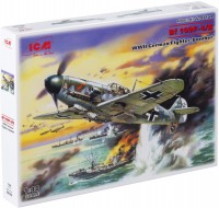 Photos - Model Building Kit ICM Bf 109F-4/B (1:48) 