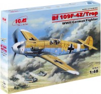 Photos - Model Building Kit ICM Bf 109 F-4Z/Trop (1:48) 
