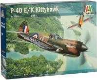 Photos - Model Building Kit ITALERI P-40 E/K Kittyhawk (1:48) 