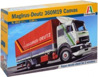 Photos - Model Building Kit ITALERI Magirus-Deutz 360M19 Canvas (1:24) 