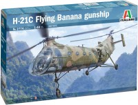 Photos - Model Building Kit ITALERI H-21C Flying Banana GunShip (1:48) 