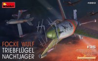 Photos - Model Building Kit MiniArt Focke Wulf Triebflugel Nachtjager (1:35) 