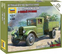 Photos - Model Building Kit Zvezda Soviet Military 3-Ton Truck (1:100) 