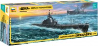 Photos - Model Building Kit Zvezda Soviet WWII Submarine Shchuka (Shch) Class (1:144) 