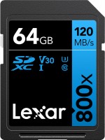 Memory Card Lexar Professional 800x SDXC 64 GB