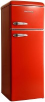 Photos - Fridge Snaige FR24SM-PRR50E red