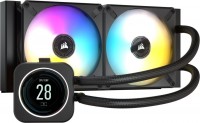 Computer Cooling Corsair iCUE H100i ELITE LCD Display 