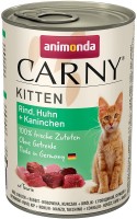 Photos - Cat Food Animonda Kitten Carny Beef/Chicken/Rabbit  400 g
