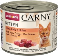 Photos - Cat Food Animonda Kitten Carny Beef/Veal/Chicken  200 g