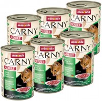 Photos - Cat Food Animonda Adult Carny Beef/Turkey/Rabbit  400 g 6 pcs