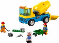 Construction Toy Lego Cement Mixer Truck 60325 