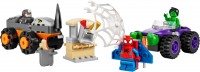 Construction Toy Lego Hulk vs Rhino Truck Showdown 10782 