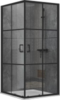 Photos - Shower Enclosure Dusel EF-184BP 100x100