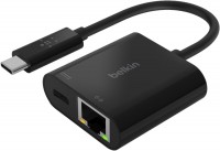 Card Reader / USB Hub Belkin USB-C to Ethernet + Charge Adapter 
