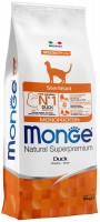 Photos - Cat Food Monge Speciality Line Monoprotein Sterilised Duck  10 kg