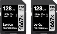Memory Card Lexar Professional 1667x SDXC 2-Pack 128 GB