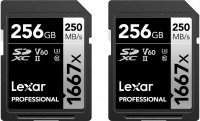 Memory Card Lexar Professional 1667x SDXC 2-Pack 256 GB