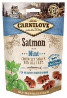 Photos - Cat Food Carnilove Crunchy Snack Salmon with Mint 50 g 