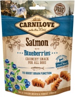 Photos - Dog Food Carnilove Crunchy Snack Salmon with Blueberries 200 g 